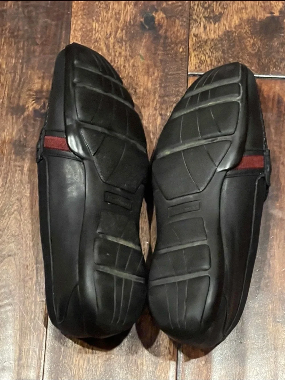 Allen Edmonds Men’s Black Leather Bit Driving Loafers Shoes Size 11D